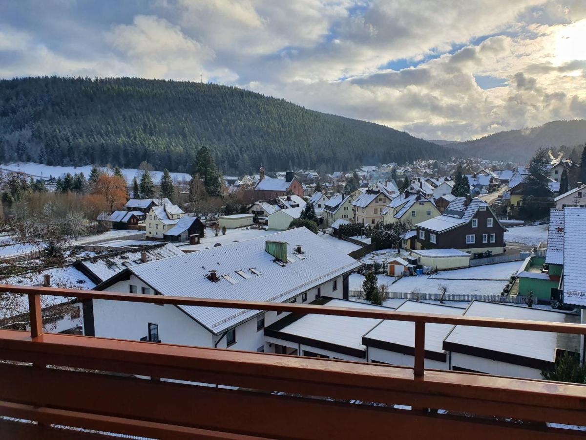 Wohlfuehloase Im Schwarzwald Mit Panoramablick Apartment Enzklosterle Exterior photo